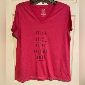 T shirt pink